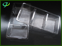Plateau d'insertion en plastique transparent multi-compartiments, doublure intérieure personnalisée à cavités séparées pour emballage intérieur de boîtes cadeaux, cosmétiques, quincaillerie et accessoires