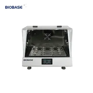 Incubadora de agitação termostática BIOBASE com display LCD 30 ~ 300r/min RT + 5 ~ 60 graus incubadora de agitação rotativa para laboratório