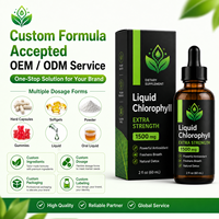 Chlorophylle – Extrait Herbal Antioxydant en Gouttes Liquides Orales pour l'Énergie et le Soutien Immunitaire des Adultes – Naturel et Faible en Sucre