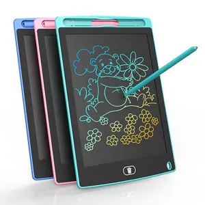 מחיק אלקטרוני Lcd כתיבת Tablet 8.5 אינץ דיגיטלי ציור לוח תזכיר Pad לילדים להחזיר מתנות