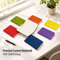 Carnet personnalisé avec logo, impression de cahiers d'exercices de mathématiques, couverture en cuir PU, vente en gros OEM pour étudiants et écoles