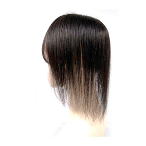 Pelucas ligeras de cabello humano Cosmo en Corea (6x12) - Peluca de cabello humano liso y suave de 7 pulgadas, ligera, cómoda, de estilo natural y fácil de usar. - Product Image 4