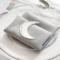 Cartes de Place en Acrylique en Promotion : Noms de Table Lune pour Mariage, Plaques Nominatives en Acrylique, Décoration de Mariage