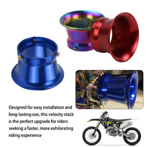 LINGQI Accessoire de <span class=keywords><strong>moto</strong></span> de course Matériau anti-corrosion Filtre à air Coupe-vent <span class=keywords><strong>50mm</strong></span> pour Pit Dirt Bike - Product Image 5