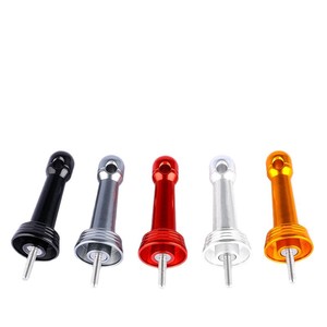 Postes estabilizadores de aleación de aluminio para carretes de pesca, 5 piezas, varillas metálicas universales con tornillo para accesorios de carretes de pesca con señuelos - Product Image 1