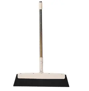 Integrated dust removal magic broom, bathroom wiper, dust-free, dry and wet dual-purpose broom