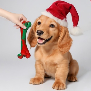 Weihnachts-TPR-Kauspielzeug für Hunde, Bissresistent, zur Zahnreinigung, Großhandel - Product Image 2