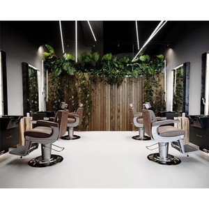 Hair Salon <b>Station</b> Interior design Furniture Full Room Customization Manicure Nail Salon Barber store decoration Renovation - Product Image 1