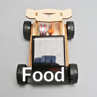 Kit de Modelo de Invento Hecho a Mano, Juguete Educativo para Niños, Coche Solar Pequeño de Ciencia y Tecnología, T-M294