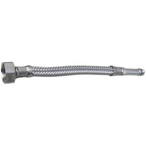 Manguera flexible de acero inoxidable de 3/8 pulgadas y 10 diámetros para grifos de un solo orificio - Product Image 1