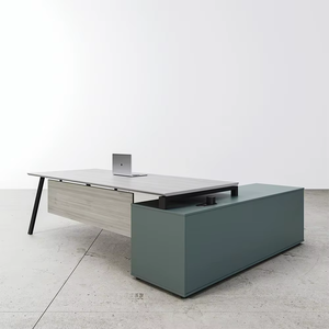 Muebles de Oficina Modernos y de Lujo, Escritorio Ejecutivo Económico de MDF con Diseño Modular para el Hogar, la Escuela o el Salón - Product Image 2
