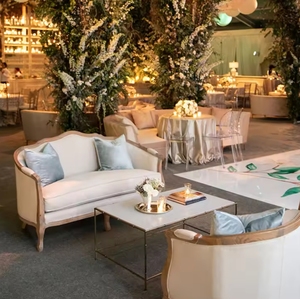 <span class=keywords><strong>Canapé</strong></span> 3 places souple de mariage <span class=keywords><strong>Canapé</strong></span> de salon modulable style français pour les événements de mariage - Product Image 3