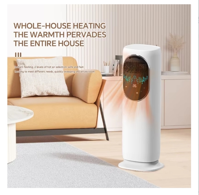 Smart Portable Tower Air Cooler & Heater with Humidifying Function Wireless Remote Control Plug-In New Condition