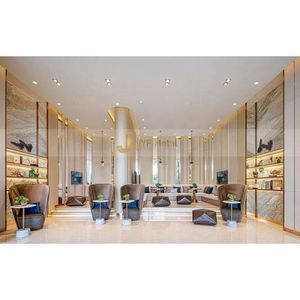 ANN3295 Custom Modern Stainless Steel <b>Decorative</b> Partition <b>Screen</b> with Coating Multi-Functional for Luxury Interiors - Product Image 6