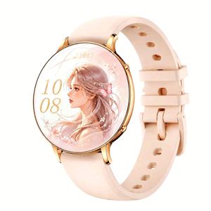 2026 Women's <b>Smart</b> Watch with Heart Rate Tracker Sleep Detection Waterproof Silicone Band Fitness Tracker & <b>Bracelet</b> - Product Image 1