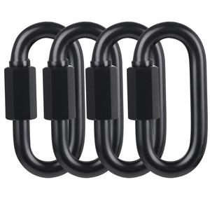 Usine en gros de haute qualité meilleure vente 304 en acier inoxydable mousqueton Marine ovale chaîne connecteur chaîne lien <span class=keywords><strong>rapide</strong></span> - Product Image 4