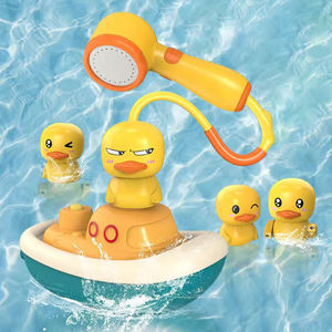 Jouet de <span class=keywords><strong>bain</strong></span> électrique canard à eau pour enfants, <span class=keywords><strong>jeu</strong></span> de baignoire pour tout-petits, cadeau éducatif pour bébé avec boîtes – Vente chaude - Product Image 6