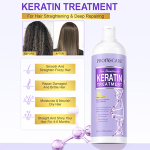 Tratamiento de queratina para alisar el cabello Queratina brasileña profesional Suavizante Tratamiento de queratina pura orgánica para el cabello - Product Image 2