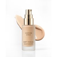 Fond de Teint Liquide Professionnel Waterproof Longue Tenue 24h - Cosmétiques de Beauté