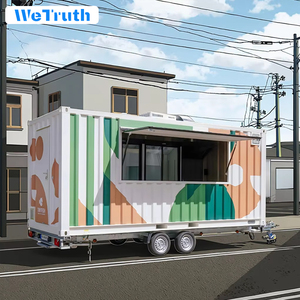 Wetruth <span class=keywords><strong>Prix</strong></span> de gros Camion de restauration rapide, Conteneur de cuisine mobile extérieur commercial, <span class=keywords><strong>Kiosque</strong></span> pour hôtels, Remorque alimentaire en promotion - Product Image 2