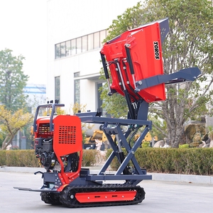 Mini-dumper sur chenilles TOROS de fabrication chinoise, 500 kg, avec pompe diesel de levage de 800 kg, chargeuse compacte pour travaux minières souterraines et de construction - Product Image 5