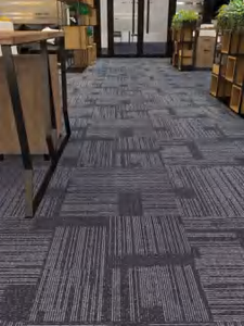 Alfombra de Oficina Comercial para el Hogar, Moderna, Ecológica, Antideslizante, de PP, en Forma Rectangular, para Cubrir Todo el Suelo - Product Image 4