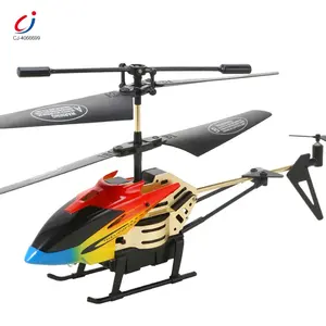 Grosir 3.5ch mini rc gyro pengendali jarak jauh terbang logam mainan helikopter inframerah