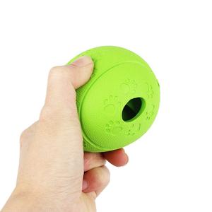 Commercio all'ingrosso 2020 nuovo per i cani dimensioni personalizzate indistruttibile cibo per cani giocattolo trattare erogazione cane Pet giocattolo palla stile gomma <span class=keywords><strong>Dropshipping</strong></span> - Product Image 4