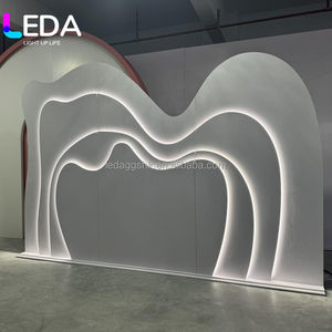 LEDA Birthday <b>Party</b> Supplies Luxury Led Wedding <b>Backdrop</b> Stand Stage Decorations - Product Image 6