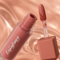 Gloss à lèvres mat en velours Enjoyfancy OEM Private Label, longue tenue, imperméable, anti-transfert, rouge à lèvres liquide, 6 teintes, maquillage personnalisé