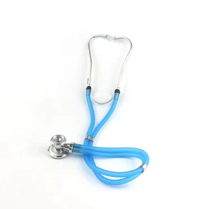 Estetoscopio médico de doble tubo multifuncional de doble cabeza para cardiología, estetoscopio pediátrico, estetoscopio de acero inoxidable - Product Image 3