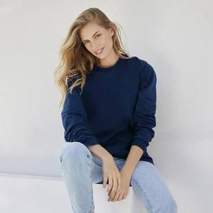 Camiseta de Manga Larga de Algodón de Peso Pesado de 205 g, Color Sólido, Algodón de Fibra Larga, Capa Base, Logotipo Personalizado, Ropa de Otoño - Product Image 5