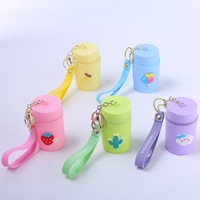 Porte-monnaie portable en silicone pour enfants et étudiants - Pochette étanche pour écouteurs pour les sports de plein air