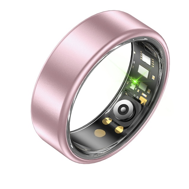 Smart Ring 5ATM Heart Rate and Oxygen Saturation Gesture Interaction Sleep Health Fitness Tracking Ring for Men and Women