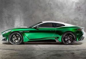 Ricambi Auto per Aston Martin DB11 Kit carrozzeria in fibra di carbonio DB11 kit corpo spoiler paraurti anteriore e posteriore stile Masy aggiornato - Product Image 3