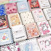 Carnet à spirale A7 motif dessin animé, carnet de poche portable mignon et esthétique pour étudiants