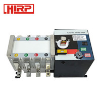 Commutateur de transfert automatique triphasé RP5D-100/4P PC, capacité de coupure 100A, 8Ie, 4 pôles, mode automatique et manuel, certifié CE, télécommande