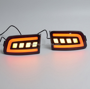 Led pour Prado feu de pare-chocs arrière fumée pièces de carrosserie automobile feu de pare-chocs arrière pour Toyota Land Cruiser Prado 2003-2009 - Product Image 5