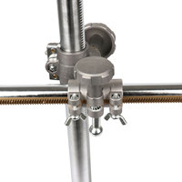 Support de torche de soudage MIG TIG en acier inoxydable JINSLU 60x50cm, pince de fixation, positionneur de table, plateau tournant, OEM Chine