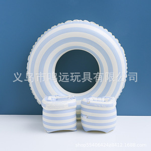 Anillo de natación inflable con diseño de corazones para niños, juguete acuático de 60-90 cm de diámetro - Product Image 4