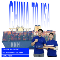 Transitaire maritime fiable pour le transport de marchandises en Chine vers le Royaume-Uni, livraison porte-à-porte, taxes payées, fournisseur d'entreposage 3PL, collecte, consolidation, DDP, DDU, LCL