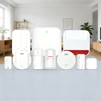 Système d'alarme GSM Wifi, système d'alarme anti-intrusion, réseau IP WIFI 4G avec appel téléphonique, notification sur smartphone, notification push SMS, SIA DC-09 CID