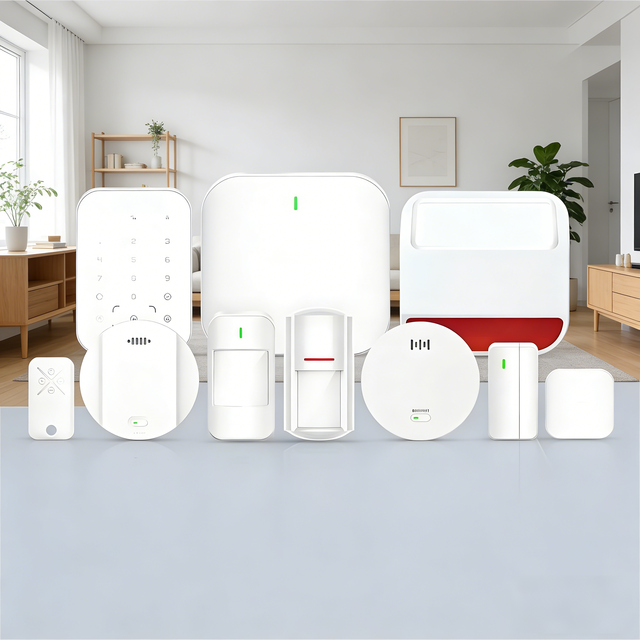 Gsm Wifi Alarm System Intruder Alarm System  IP WIFI 4G Network with Phone Call Smart Phone Notification Push SMS SIA DC-09 CID