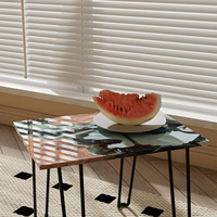 Grand moule en silicone rectangulaire pour table de rivière DIY en résine époxy, pour la décoration de meubles en silicone type palette