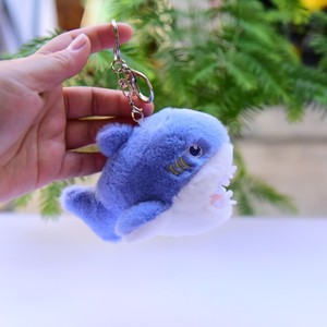 Bán Buôn Cá Nhỏ Dễ Thương Hổ Cá Voi Búp Bê <span class=keywords><strong>Keychain</strong></span> Sang Trọng Cá Heo Ba Lô Mặt Dây Chuyền Cá Voi Búp Bê Túi Phụ Kiện Đồ Chơi Sang Trọng <span class=keywords><strong>Keychain</strong></span> - Product Image 5