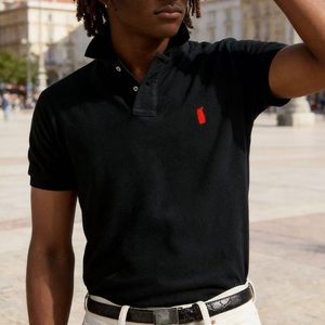 Chemises pour hommes unisexes, style business, broderie personnalisée avec logo, 100% coton, respirantes, grandes tailles, coupe ajustée, été, avec logo - Product Image 4