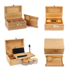 Stash hộp máy xay mùi bằng chứng UV Jar cán khay thảo mộc Stash hộp lưu trữ với khóa cửa hàng tất cả hút phụ kiện - Product Image 2