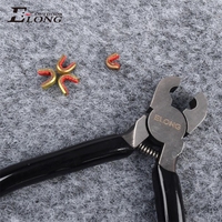 Kit de pinces de tir à l'arc Elong Outdoor avec pinces à points de coupe en cuivre et accessoires pour cordes de tir à l'arc