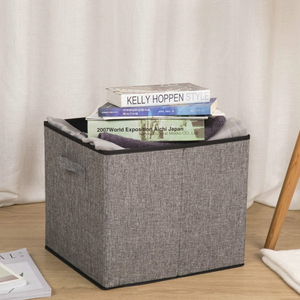 Đa-Mục Đích Giỏ Tổ Chức Có Thể Gập Lại Lưu Trữ Hộp Vải Cube Lưu Trữ Thùng <span class=keywords><strong>13</strong></span> Inch Cho Đồ Chơi Quần Áo tissu Hộp - Product Image 5