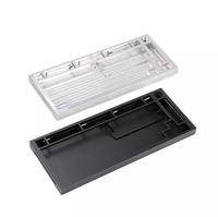 Boîtier de clavier personnalisé 100%/80%/60% touches, clavier mécanique en aluminium en laiton cnc